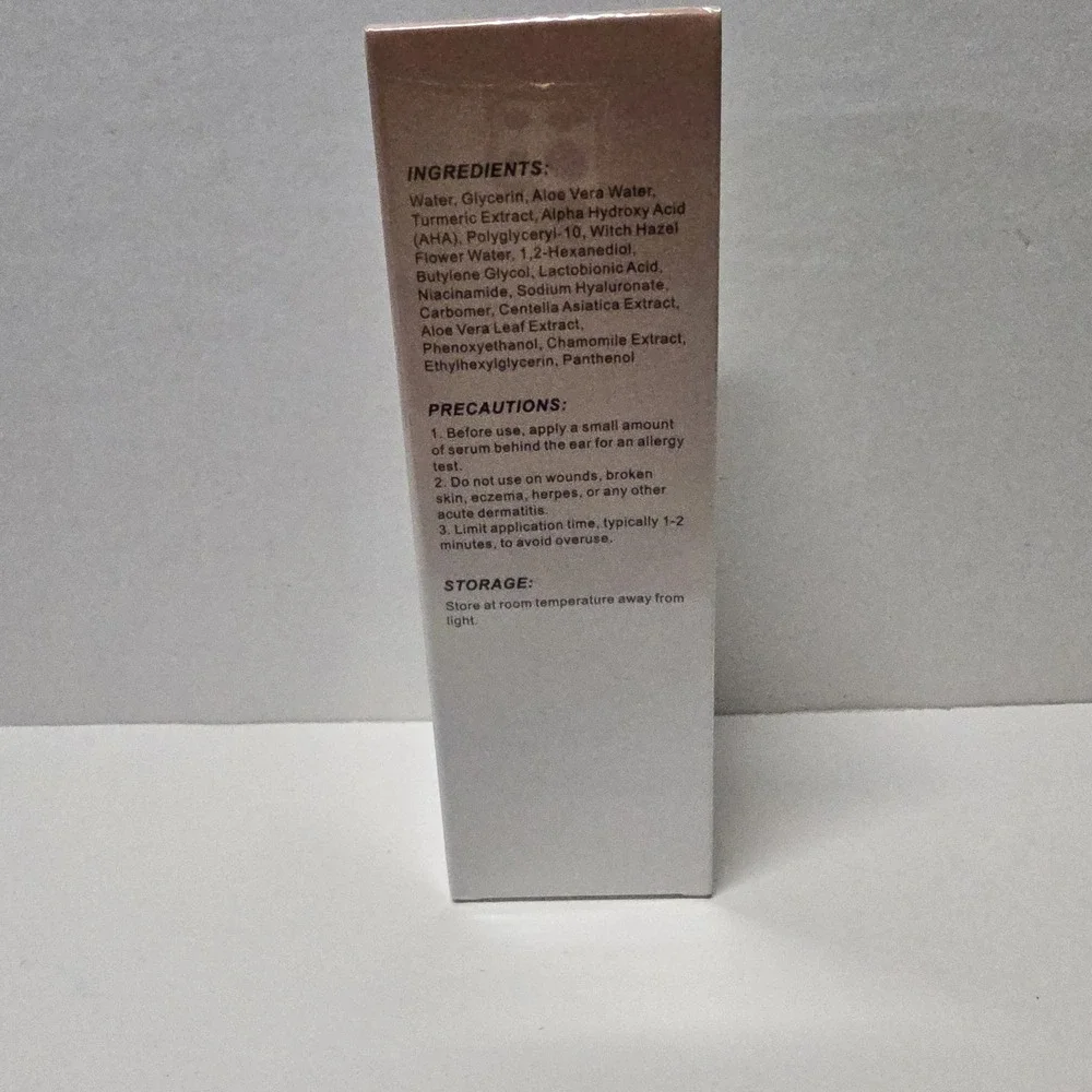 NorCare Turmeric Micro-bubble Exfoliating Spray 200ml AHA Sodium Hyaluronate NEW